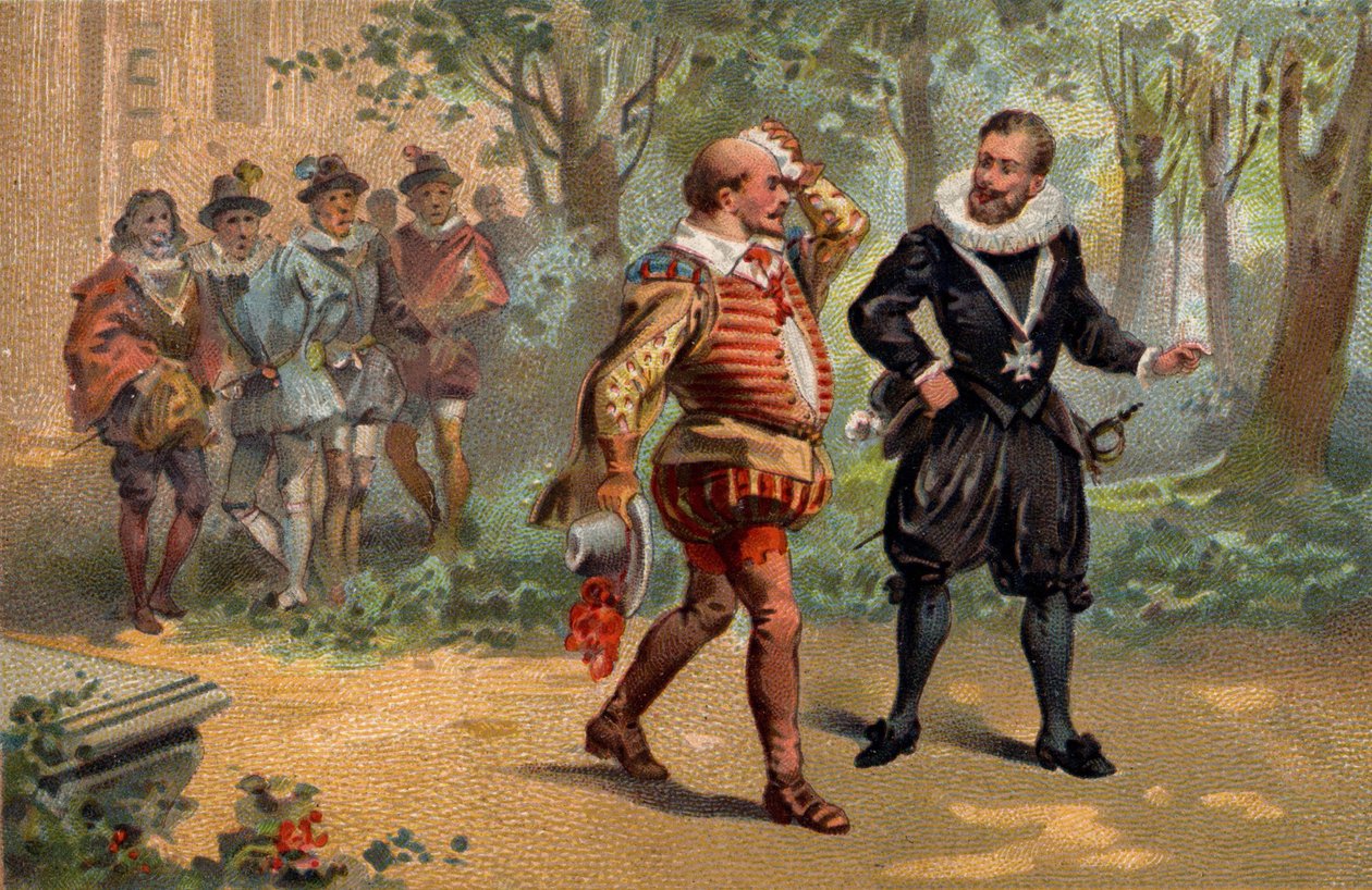 Henryk IV król Francji i Henryk Lotaryngii, książę Mayenne i Aiguillon (1578-1621). autorstwa Unknown artist