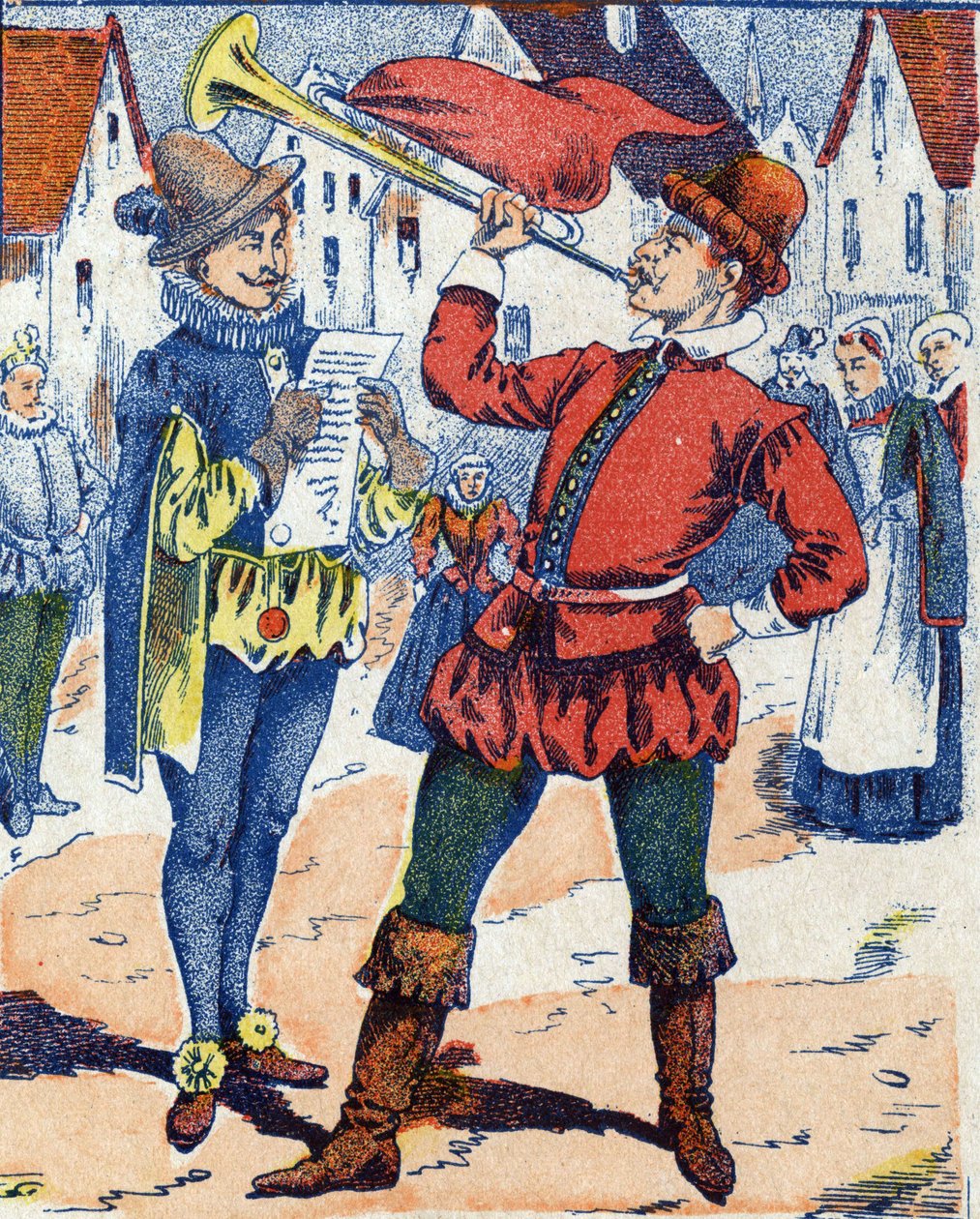 Herault publikuje edycję. Anonimowa ilustracja do opowiadania „Skóra osła” autorstwa Charlesa Perraulta (1628-1703), francuskiego pisarza. Zdjęcia Marcel Vagne, Jarville Nancy, bez daty (koniec XIX wieku). autorstwa Unknown artist