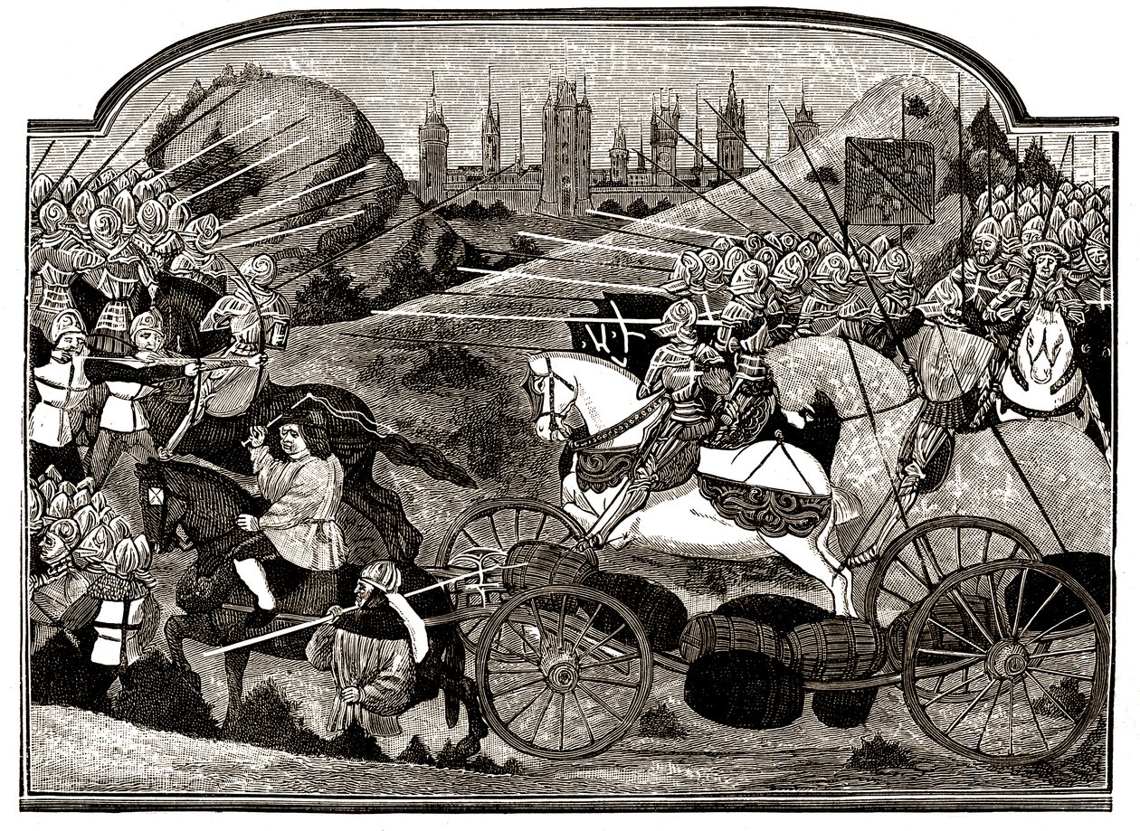 Dzień Śledzia, Rouvray-Saint-Denis (w druku) autorstwa Unknown artist