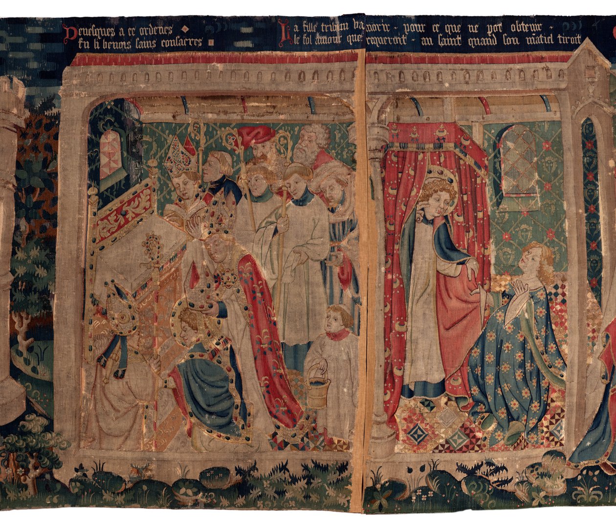 Historia św. Piata i św. Eleutery, scena 10: św. oszaleć miłość autorstwa Unknown artist