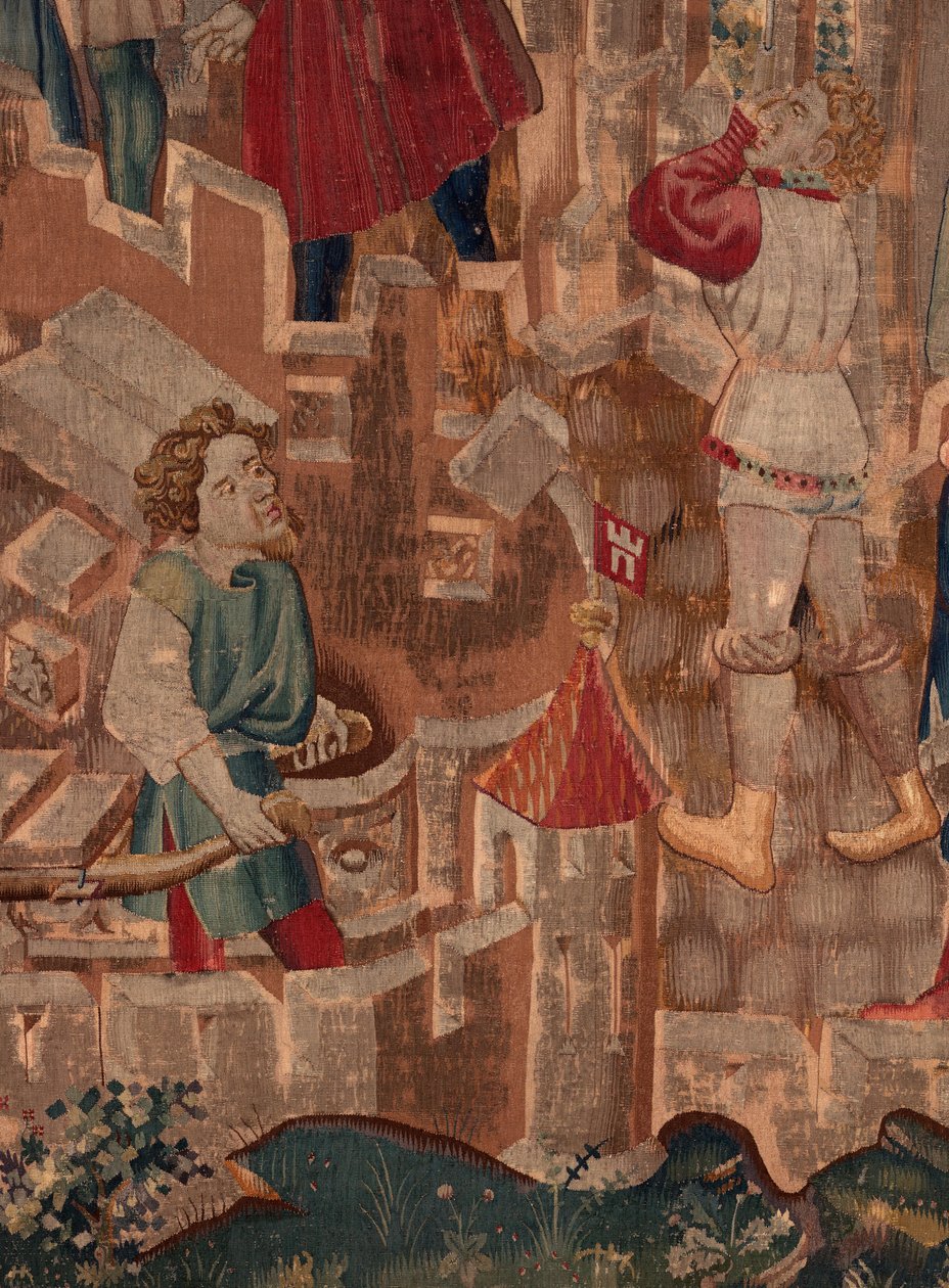 Historia Saint Piat i Saint Eleuthere, Scena 6 Szczegół środkowy środek. autorstwa Unknown artist