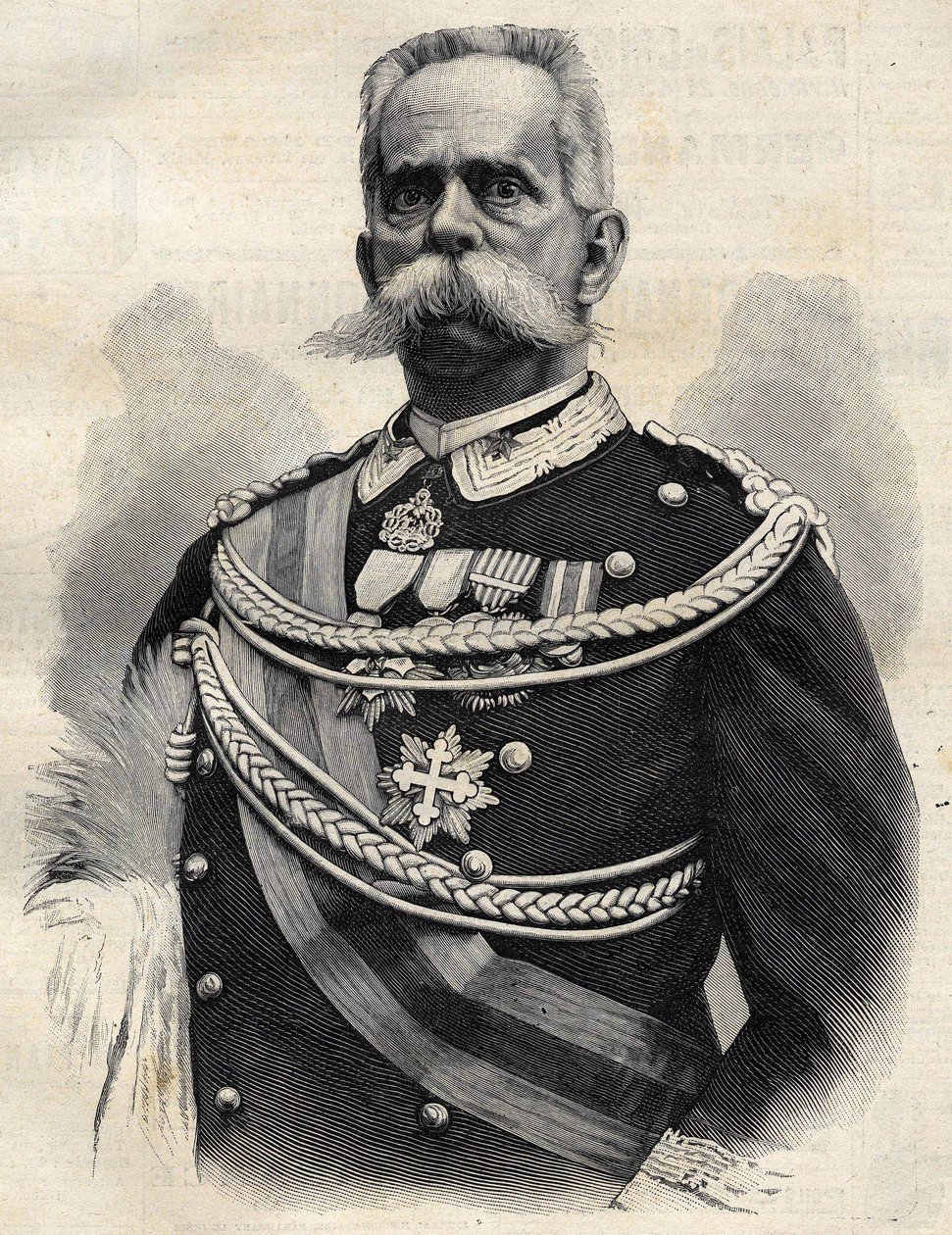 Humbert I (1844-1900), król Włoch. autorstwa Unknown artist