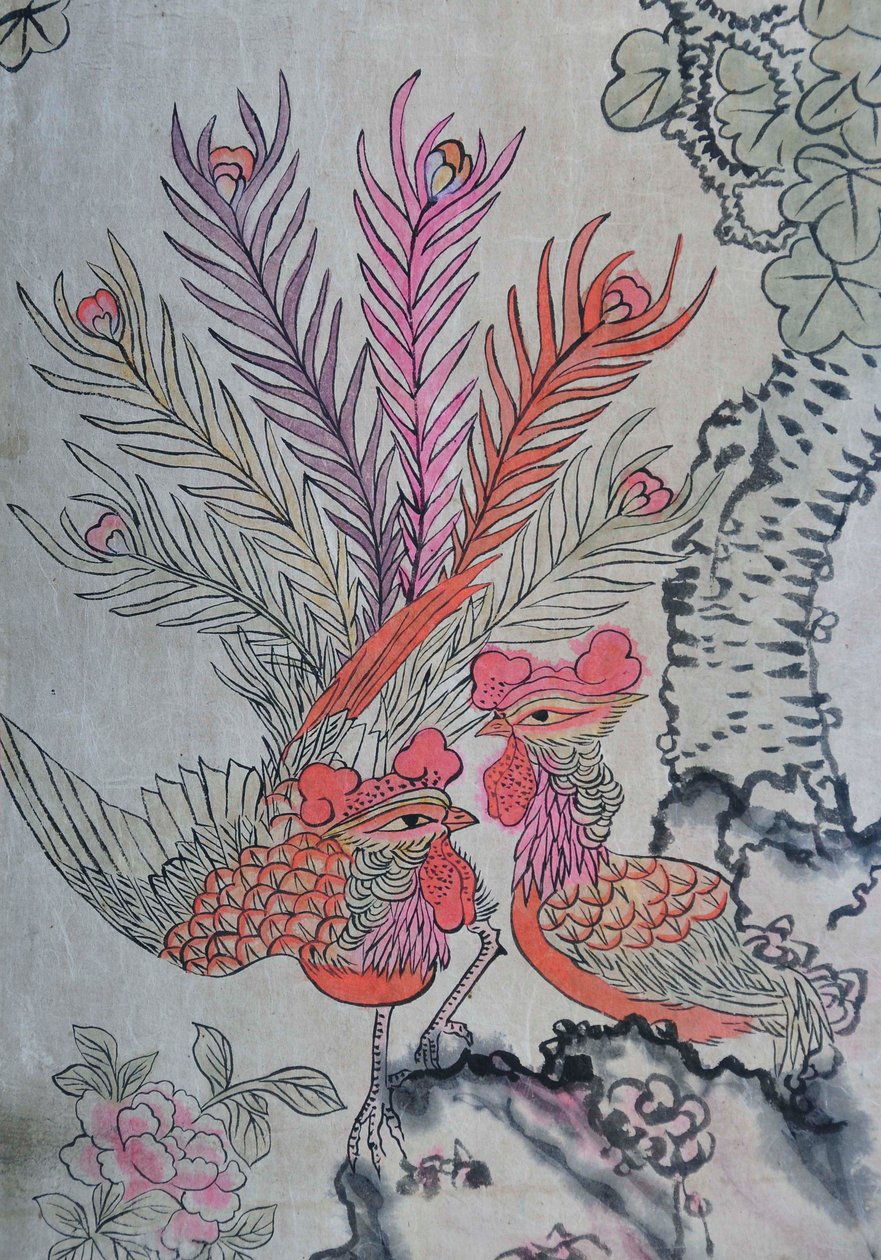 Hwajodo autorstwa Unknown artist