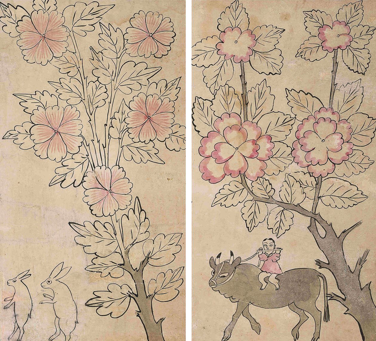 Hwajoyeongmodo autorstwa Unknown artist