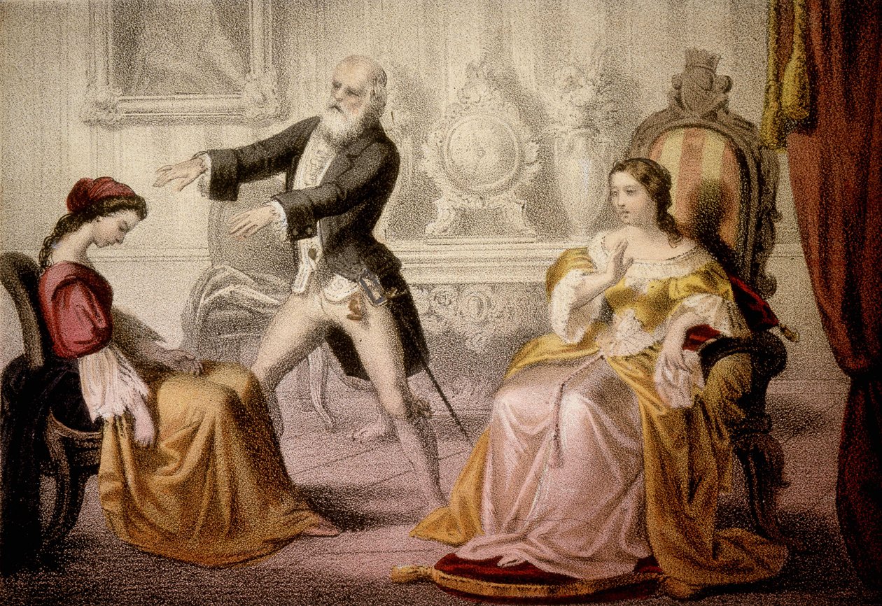 Scena hipnozy autorstwa Unknown artist