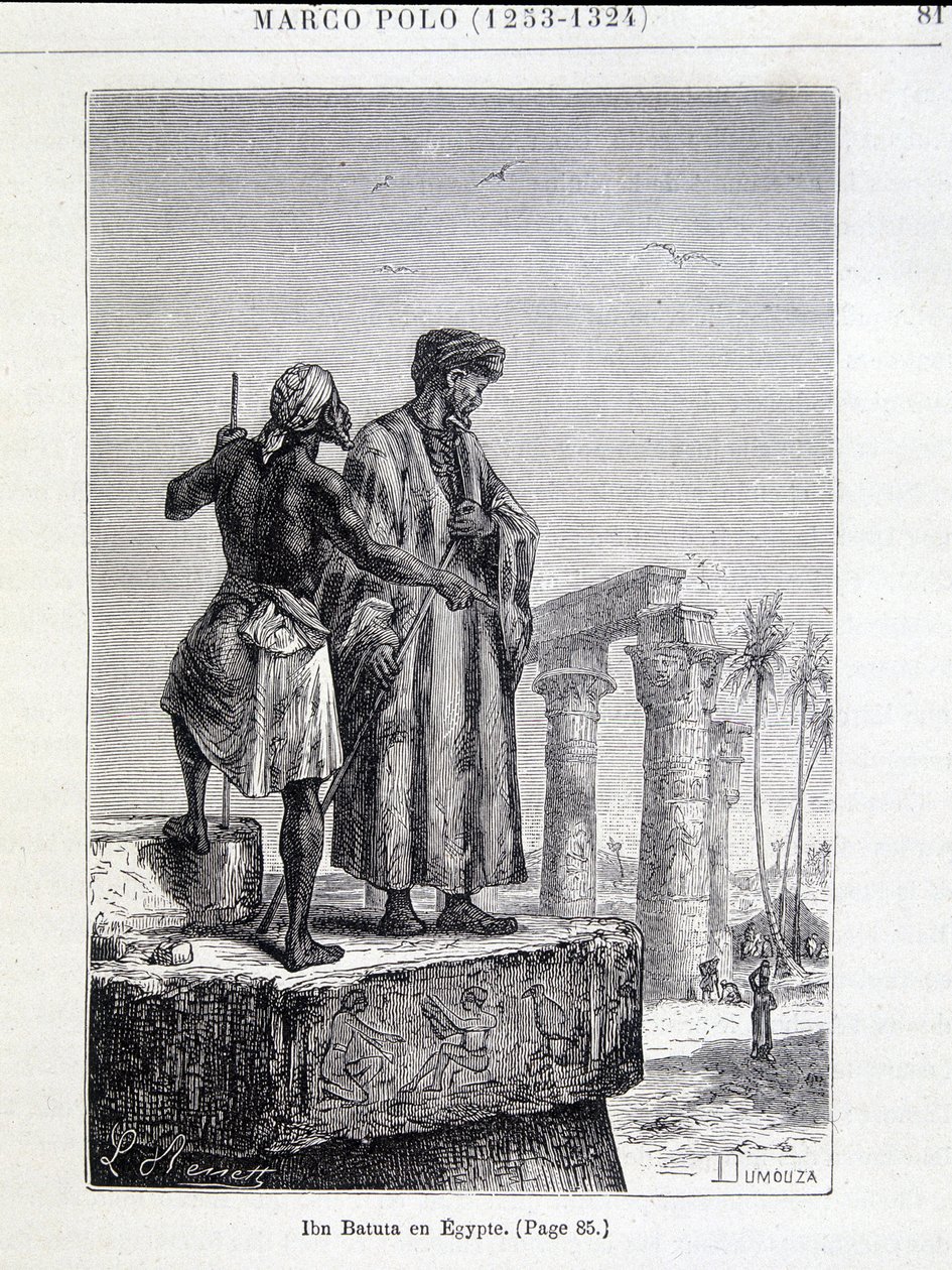Ibn Battuta (1307-1377) w Egipcie - w „Odkrycie Ziemi” Juliusza Verne