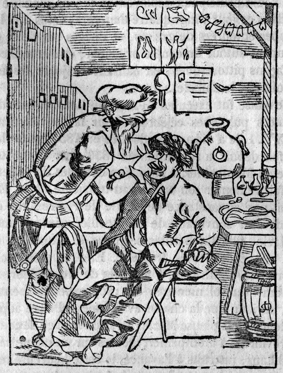W „Malowniczym sklepie” 1836 autorstwa Unknown artist