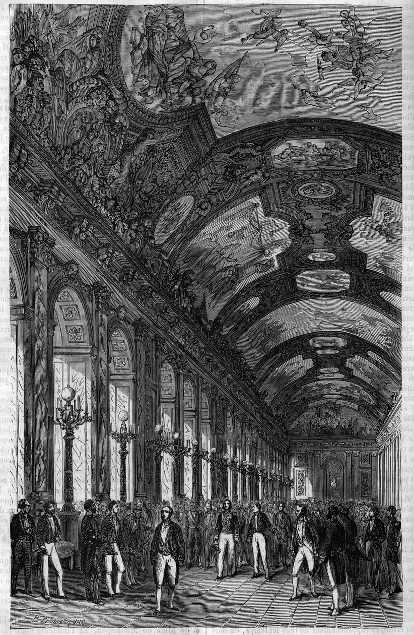 Inauguracja Musee de Versailles 10 czerwca autorstwa Unknown artist