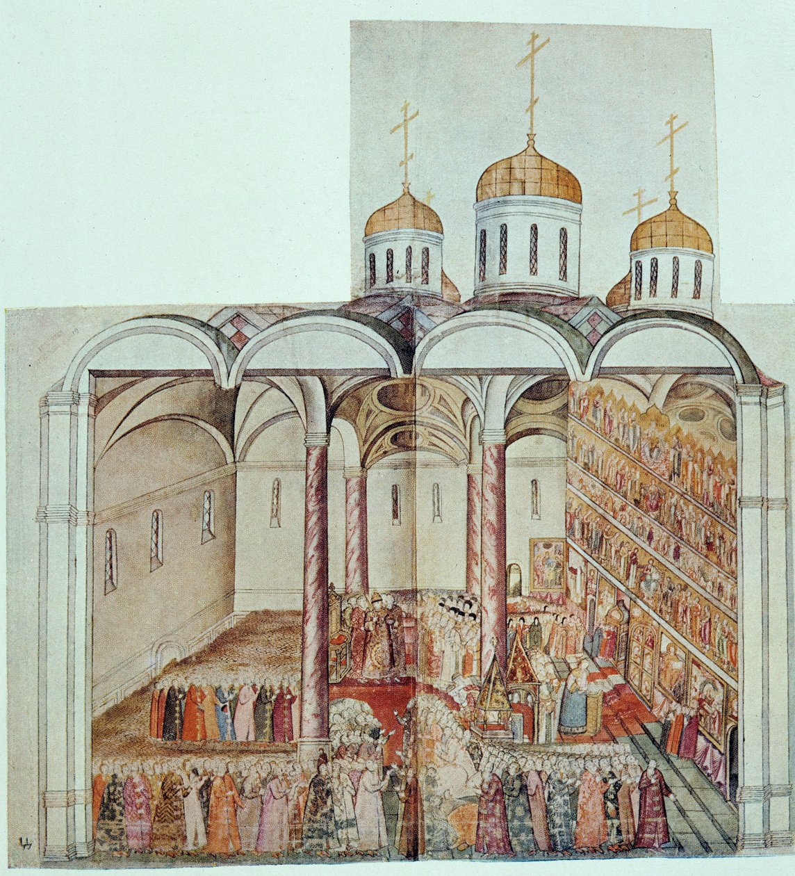 Indukcja Michała III, cara Rosji (Mikhael Romanov autorstwa Unknown artist
