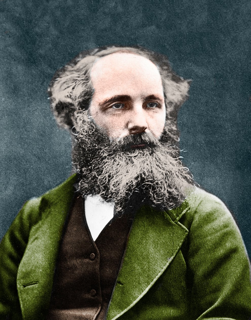 JAMESA CLERKA MAXWELLA (1831-1879). Szkocki fizyk. około 1875 roku. autorstwa Unknown artist