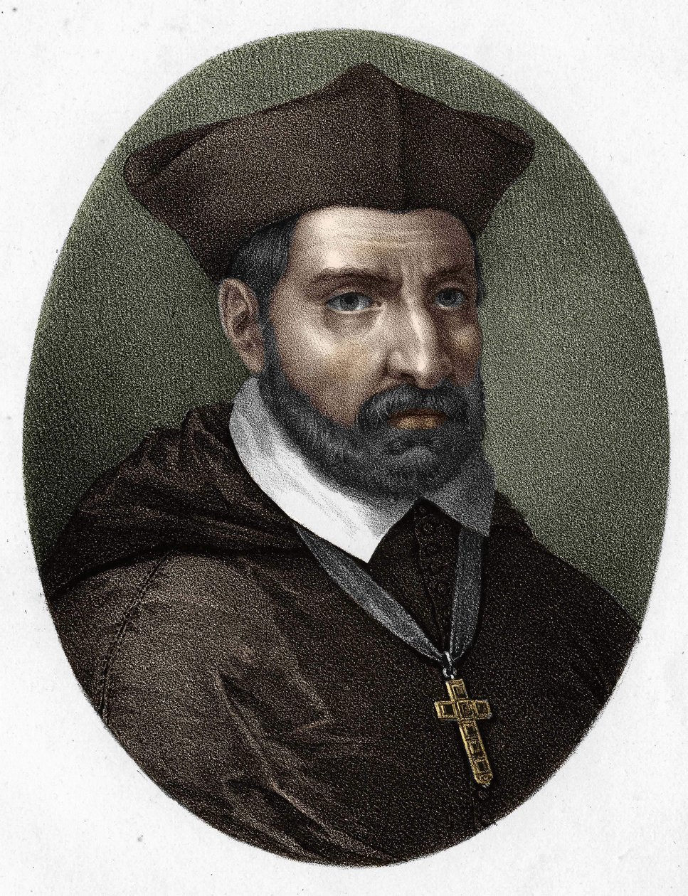 Jacques Amyot (1513-1593), francuski humanista, pisarz i biskup Auxerre. autorstwa Unknown artist