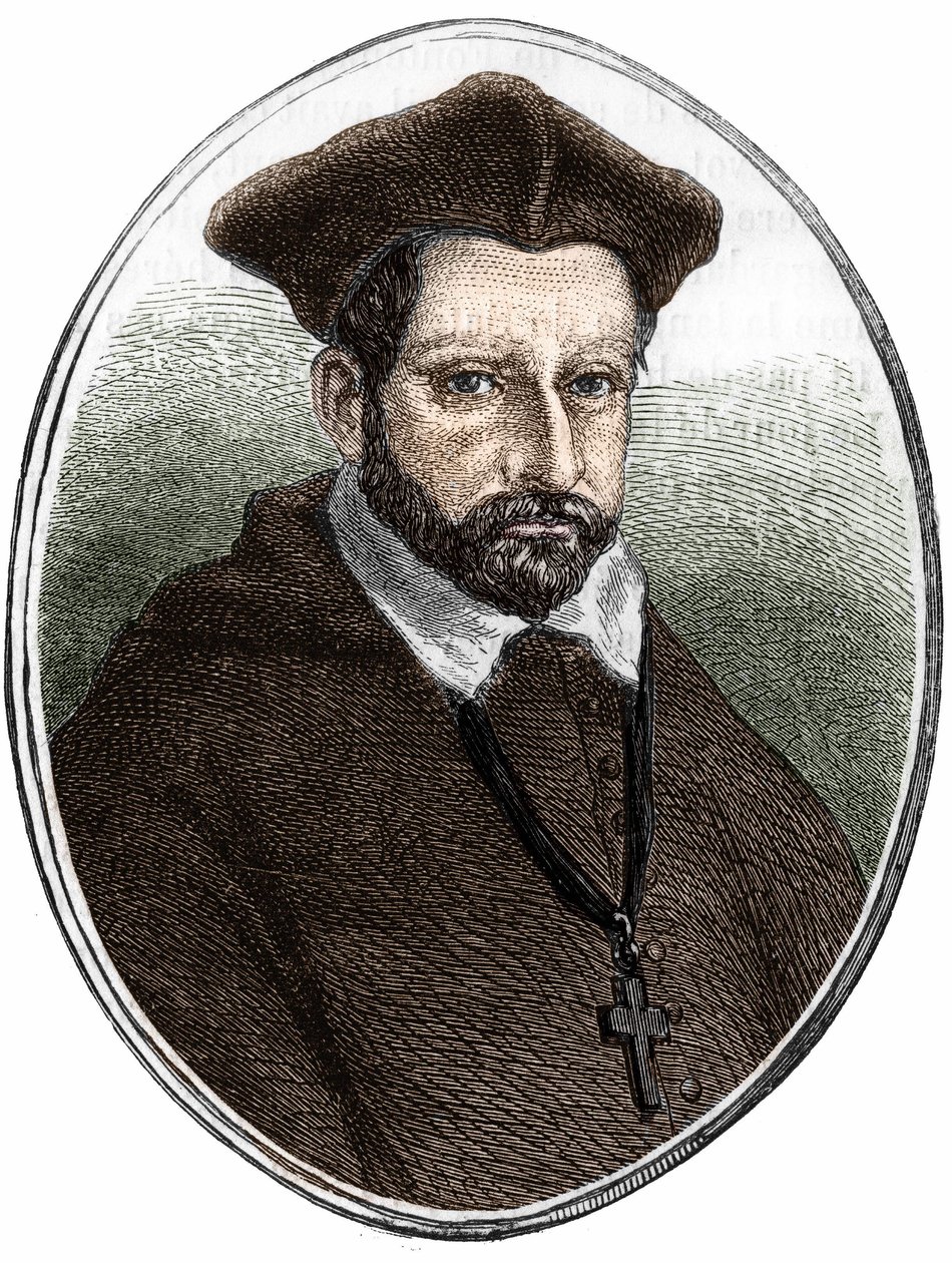 Jacques Amyot (1513-1593), francuski humanista, pisarz i biskup Auxerre. autorstwa Unknown artist