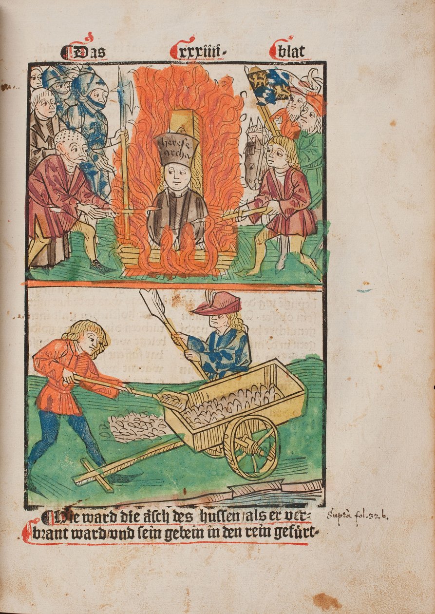 Jan Hus (lub Jean Huss autorstwa Unknown artist