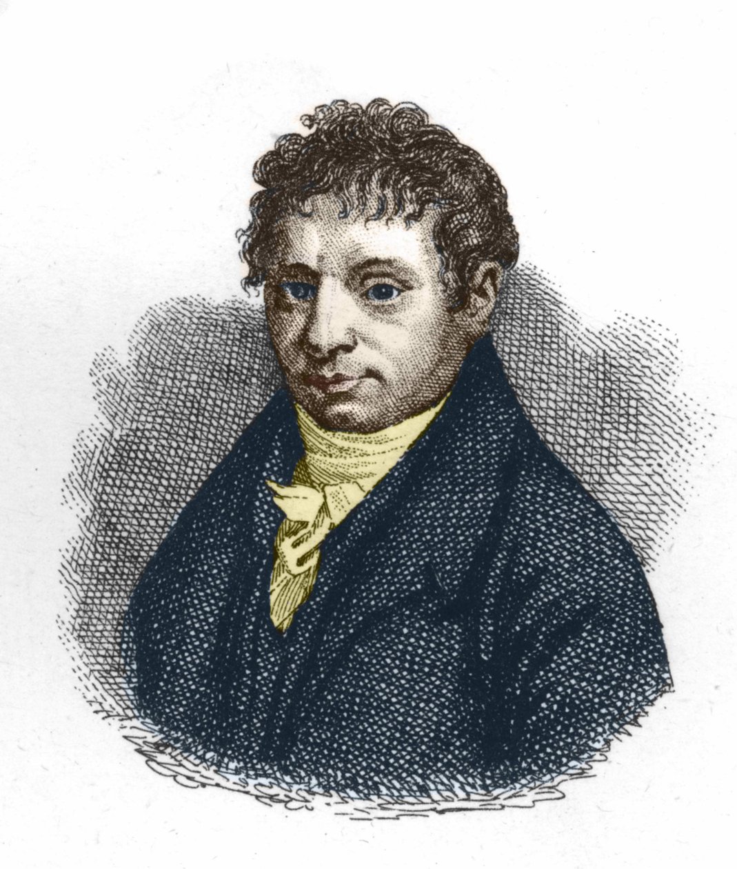 Jean Baptiste (Jean-Baptiste) Say (1767 - 1832), francuski ekonomista i przemysłowiec. autorstwa Unknown artist