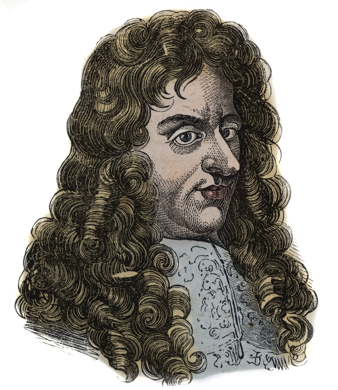 Jean Dominique Cassini (1625-1712) (Giandomenico) - angielski astronom - grawerowanie 1856 autorstwa Unknown artist