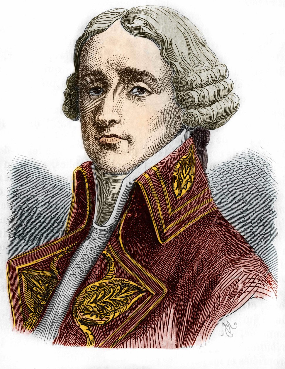 Jean Jacques Regis de Cambaceres (1753-1824), francuski prawnik i polityk. autorstwa Unknown artist