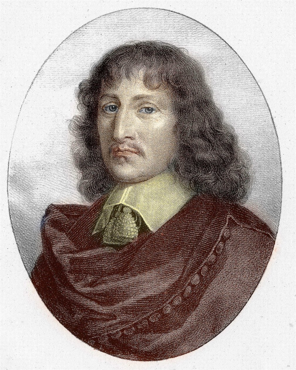 Jean MAIRET (1604-1686) Poeta francuski. autorstwa Unknown artist