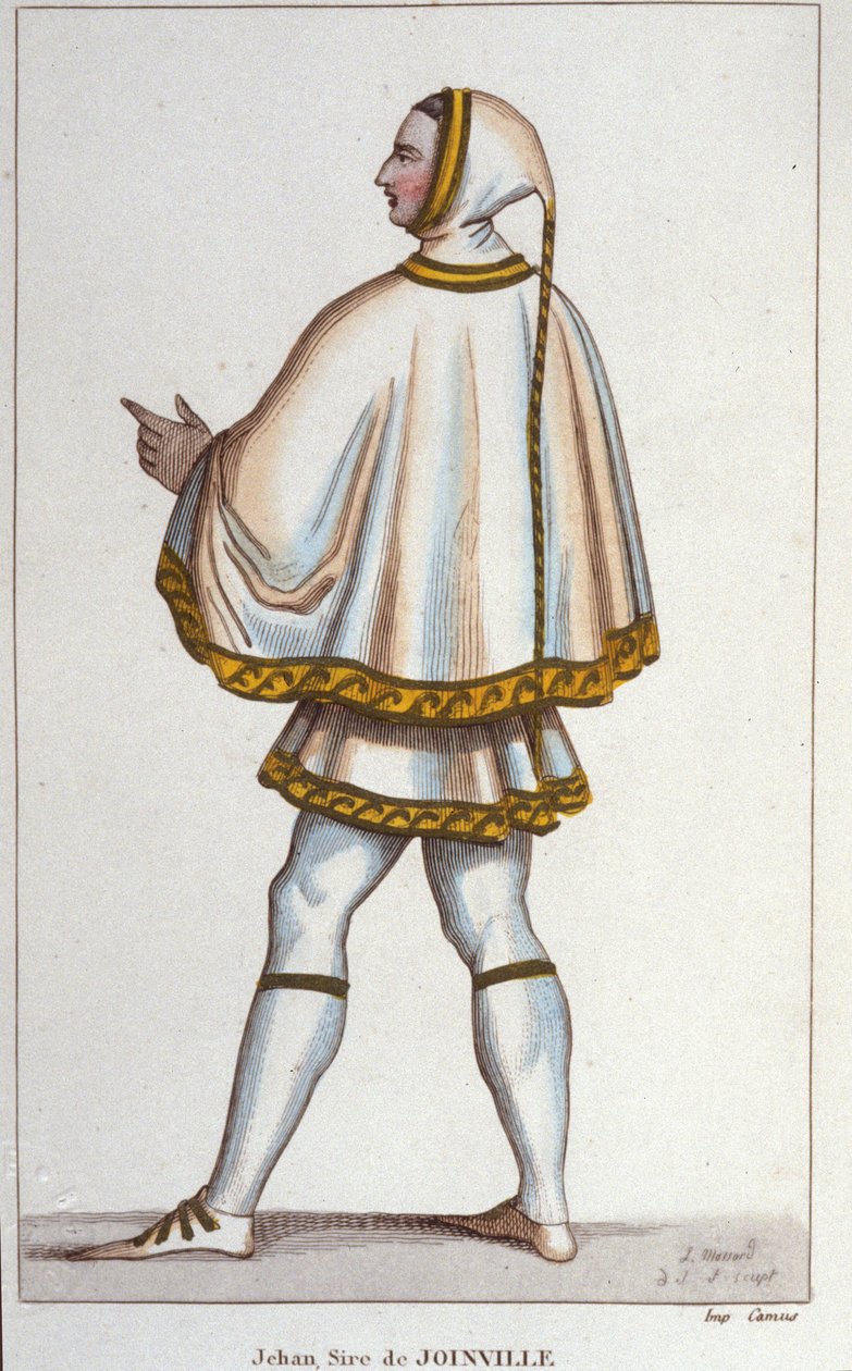 Jean de Joinville (1225-1317). autorstwa Unknown artist