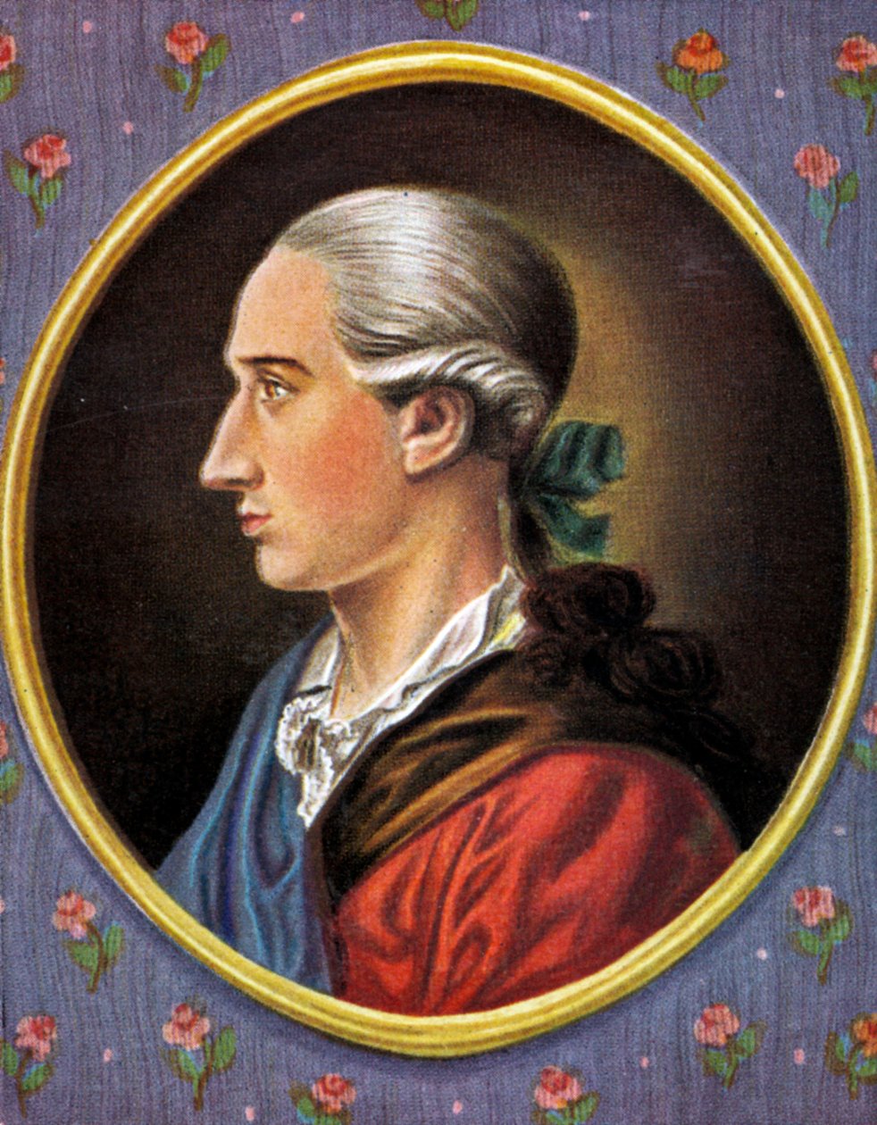 Johann Wolfgang von Goethe autorstwa Unknown artist