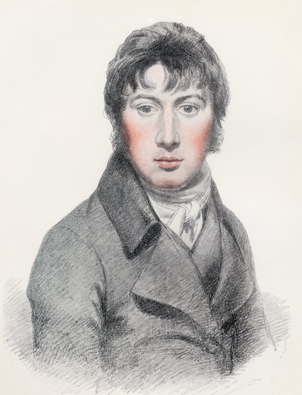 John Constable (kolorowa litografia) autorstwa Unknown artist