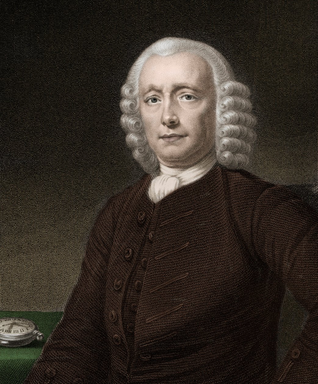John Harrison 1693-1776 - rycina - XIX wiek autorstwa Unknown artist