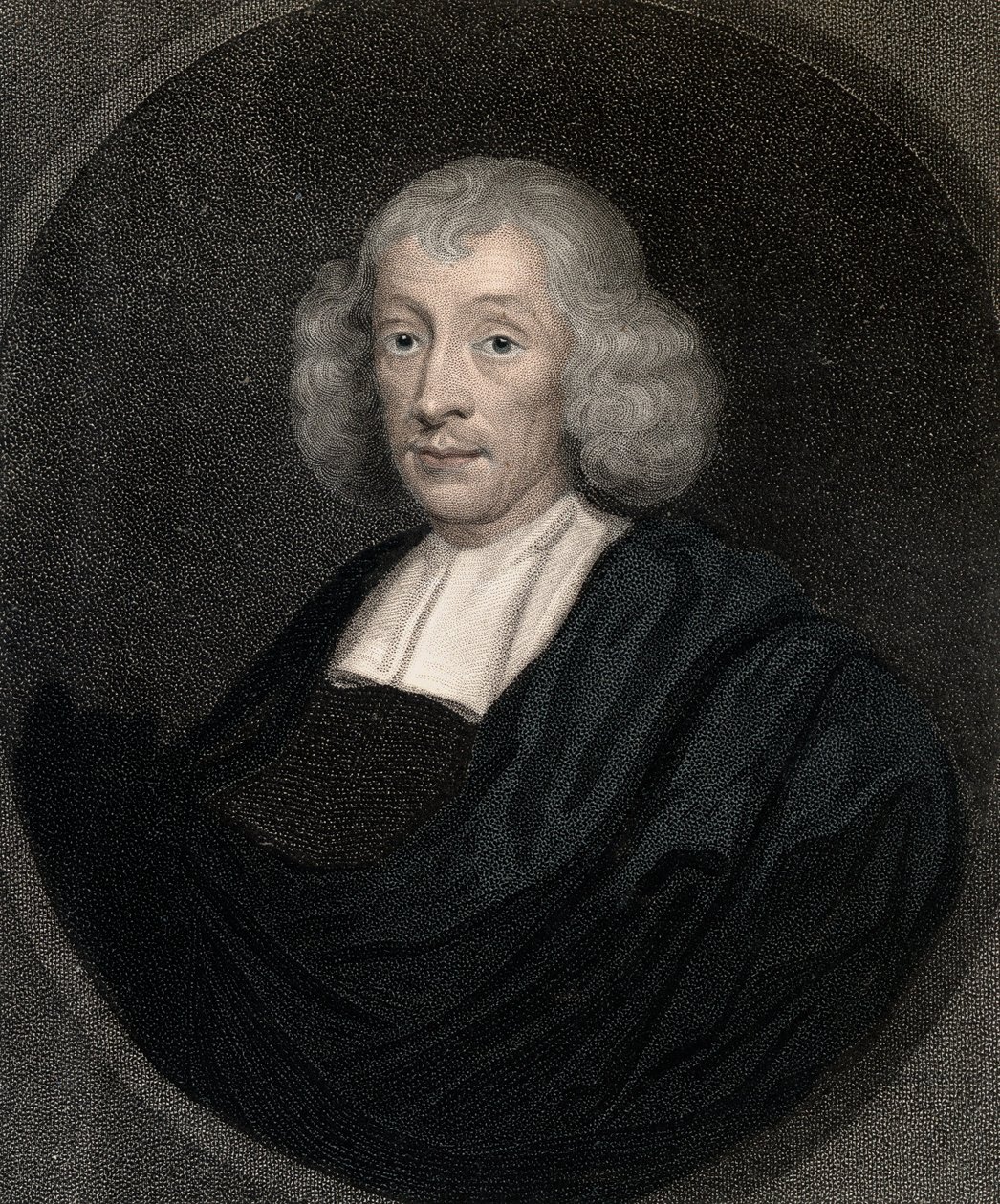 John Ray (Wray) 1627-1705 - rycina - XIX wiek autorstwa Unknown artist