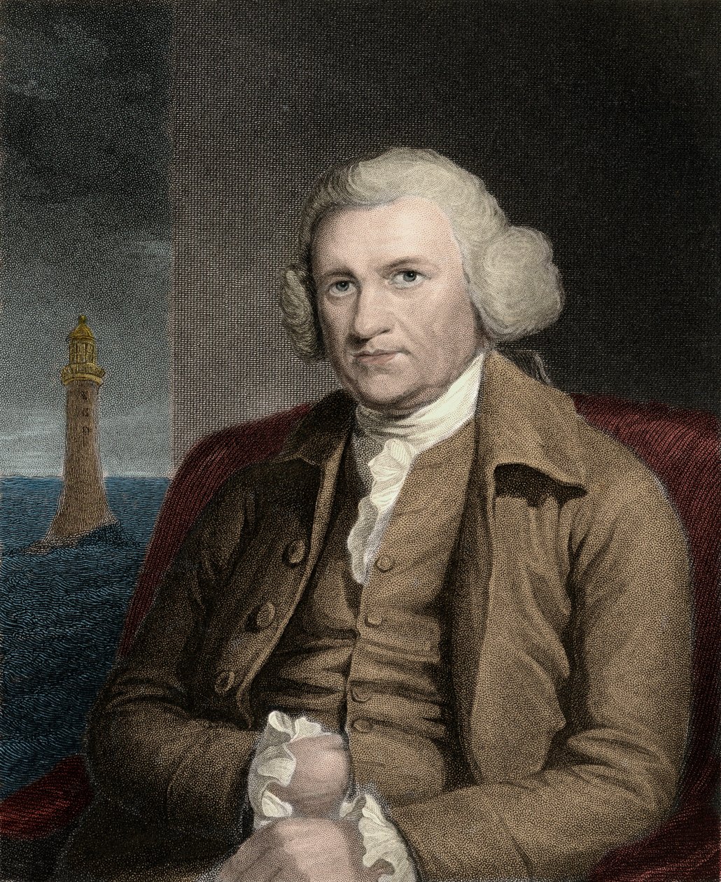 John Smeaton 1724-1792 - rycina - XIX wiek autorstwa Unknown artist