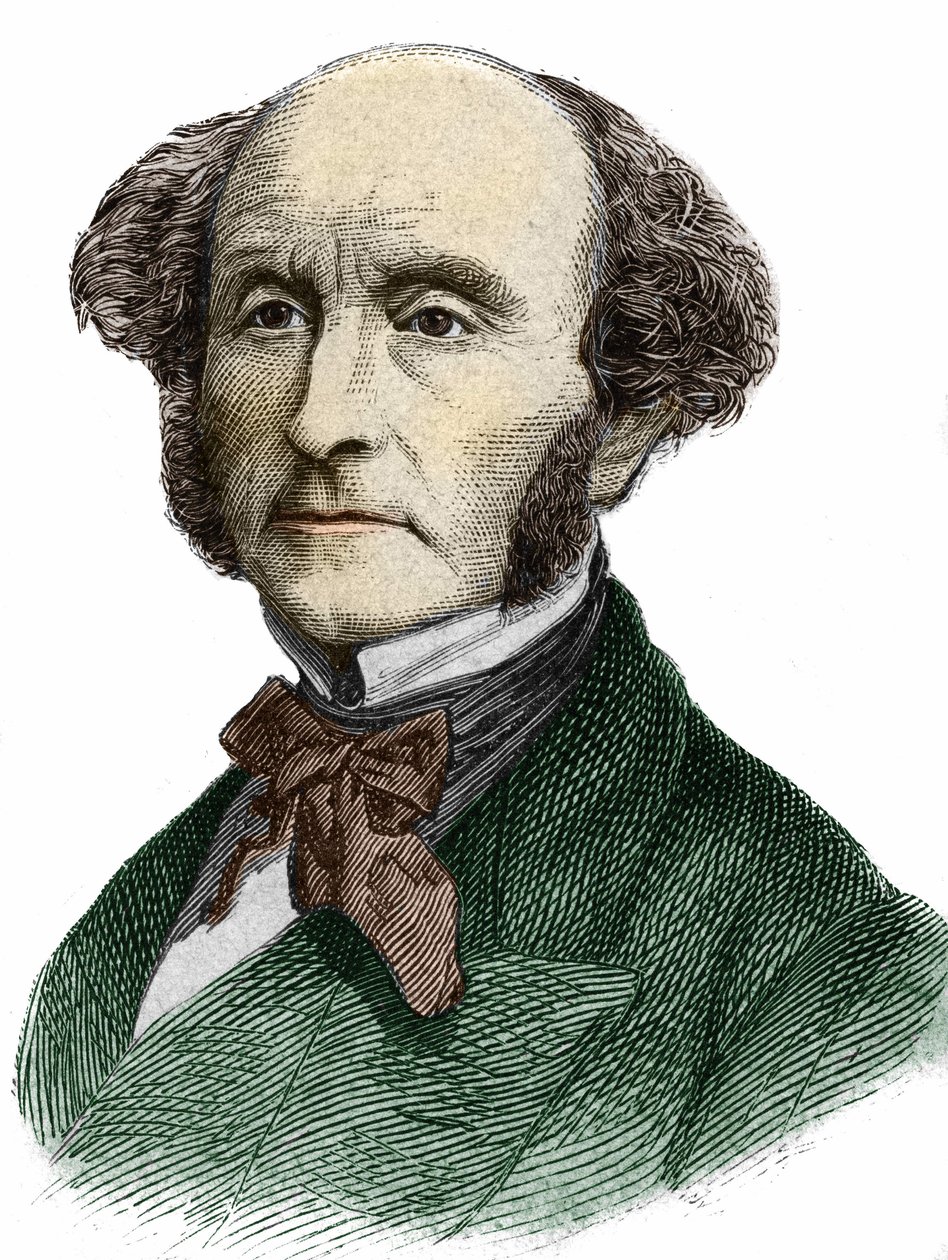 John Stuart Mill (1806 - 1873), brytyjski filozof i ekonomista. autorstwa Unknown artist