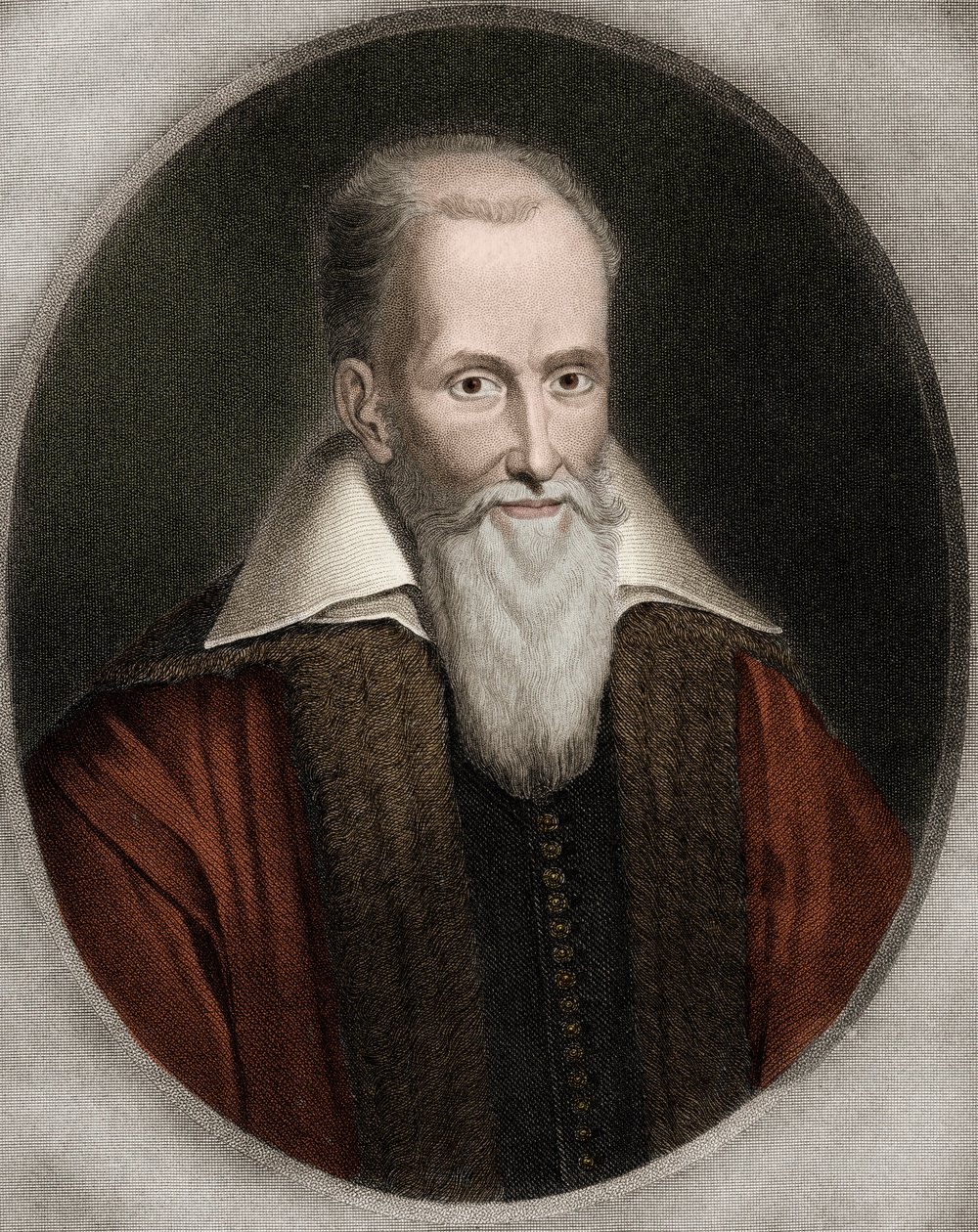 Joseph Juste Scaliger - Joseph Justus Scaliger 1540-1609 - grawerunek - XIX wiek autorstwa Unknown artist
