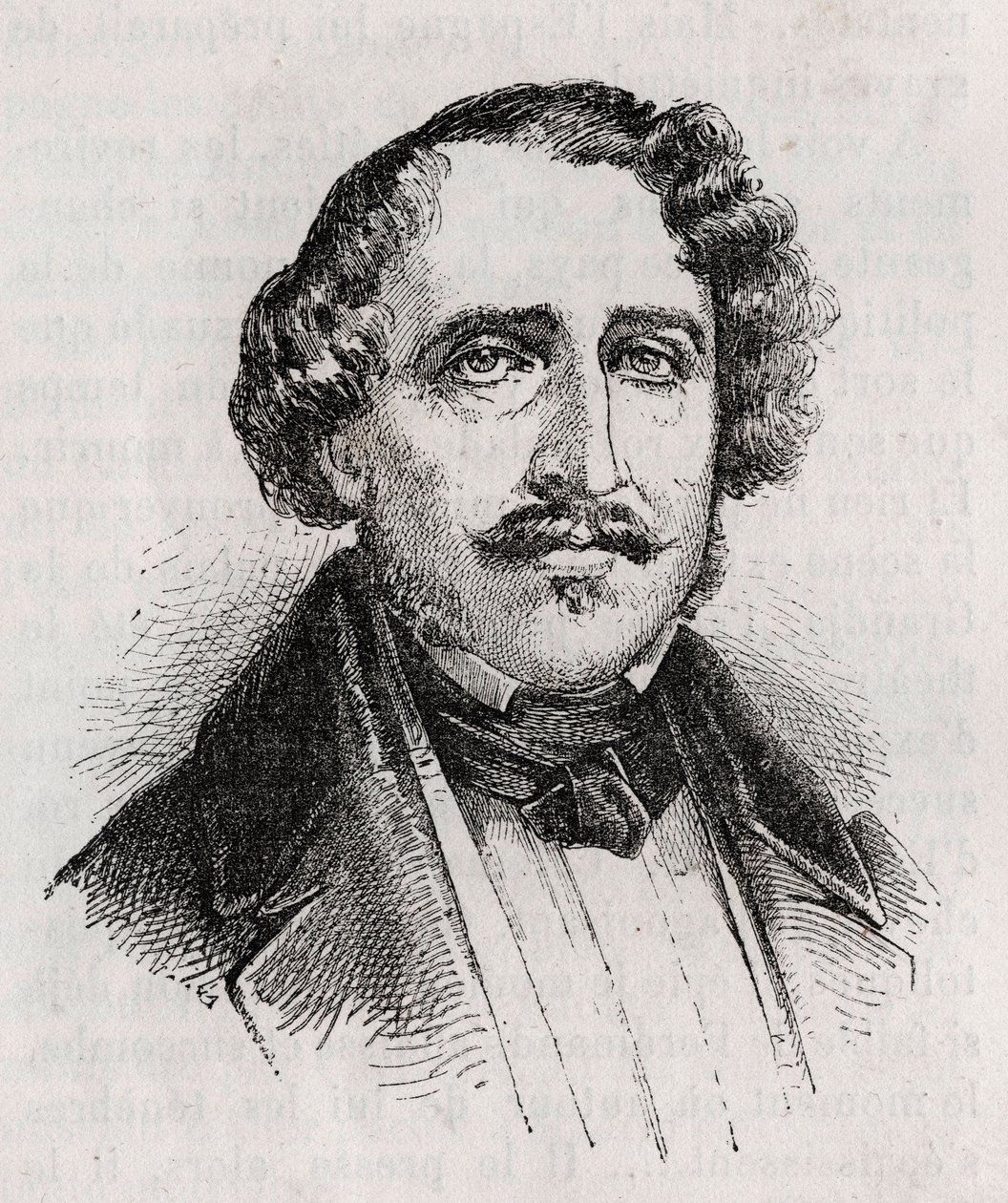 Juan Alvarez Mendizabal (1790-1853). Hiszpański ekonomista i polityk. autorstwa Unknown artist