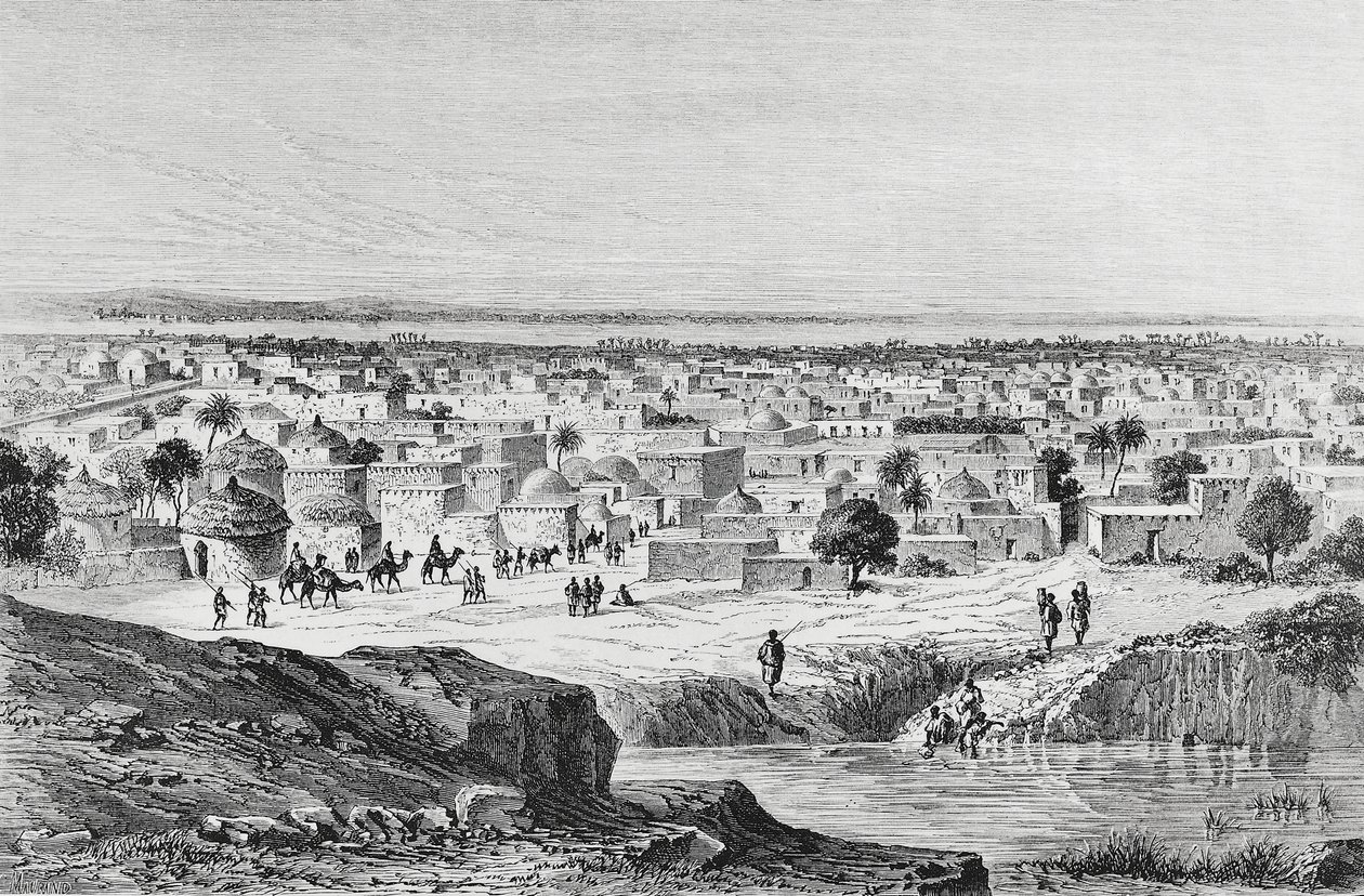 Miasto Kano, Nigeria autorstwa Unknown artist
