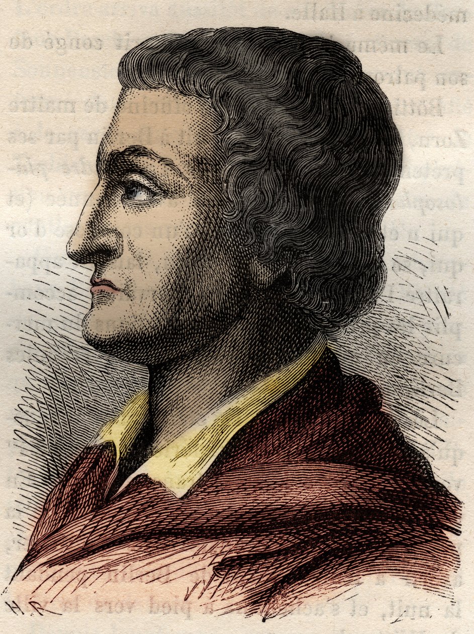 Karl Gottlieb Wilhelm Botticher (1806-1889) Angielski archeolog - autorstwa Unknown artist