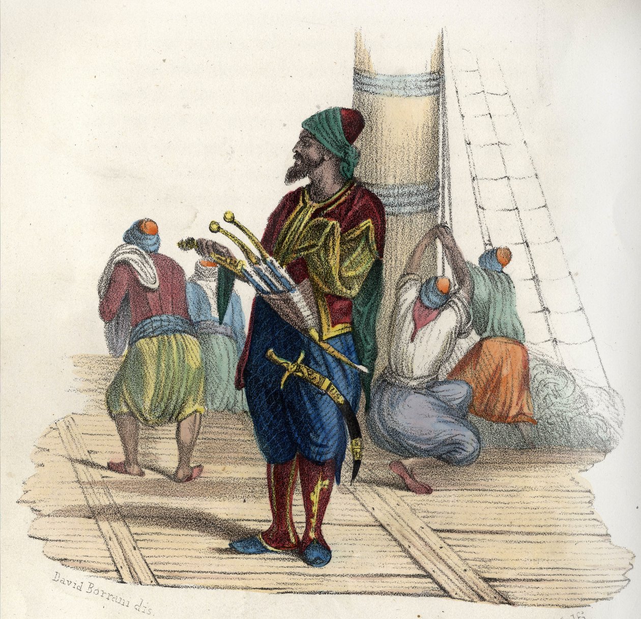 Khayr al-Din (w. 1476-1546), znany jako Barberossa II, turecki korsarz. Założyciel państwa Algier w XVI wieku. w „L