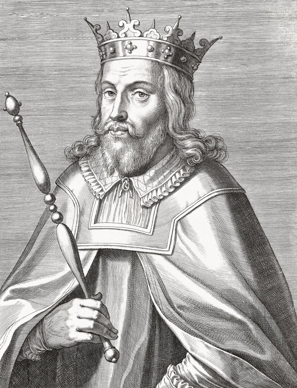 Król Duarte I Portugalii. Edward I. Portret. autorstwa Unknown artist