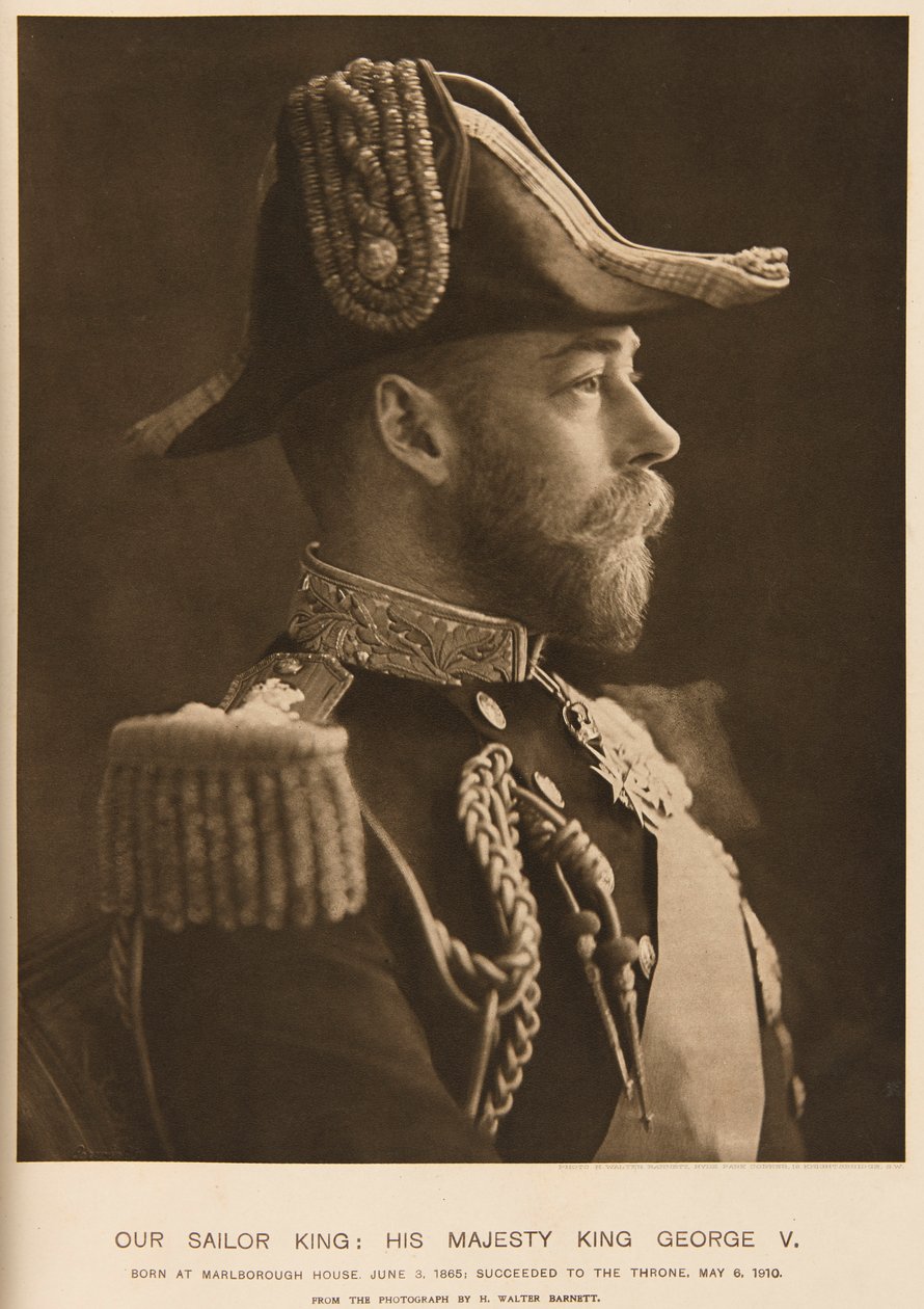 Król Jerzy V, ok. 1903 r. autorstwa Unknown Artist