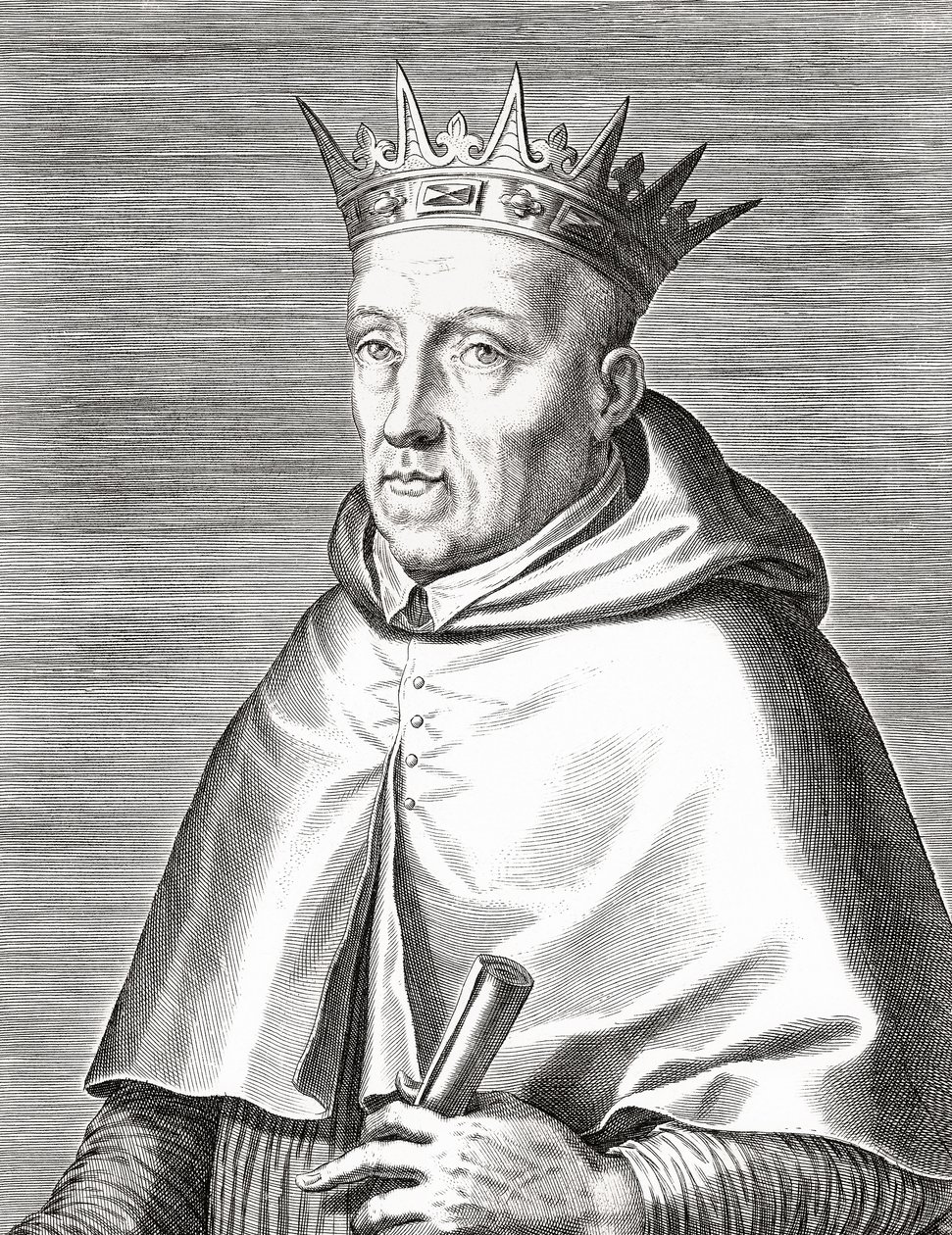 Król Portugalii Henryk I i kardynał. Henryk I. Portret. autorstwa Unknown artist