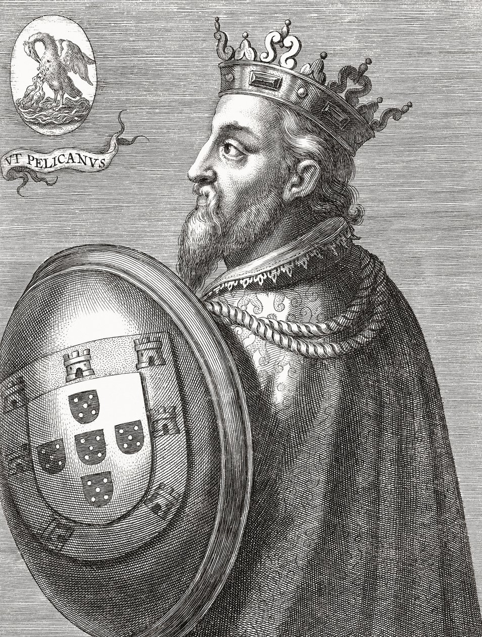 Król Portugalii Jan II. Joao II. Portret. autorstwa Unknown artist