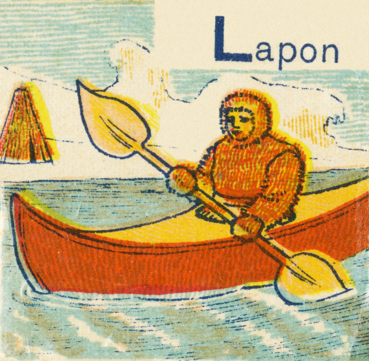 L jak Lapon autorstwa Unknown artist