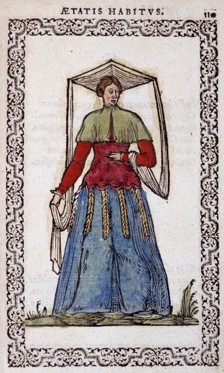 La Nictorienne - w „”Habits et effigies”” Jeana Sulperiusa autorstwa Unknown artist