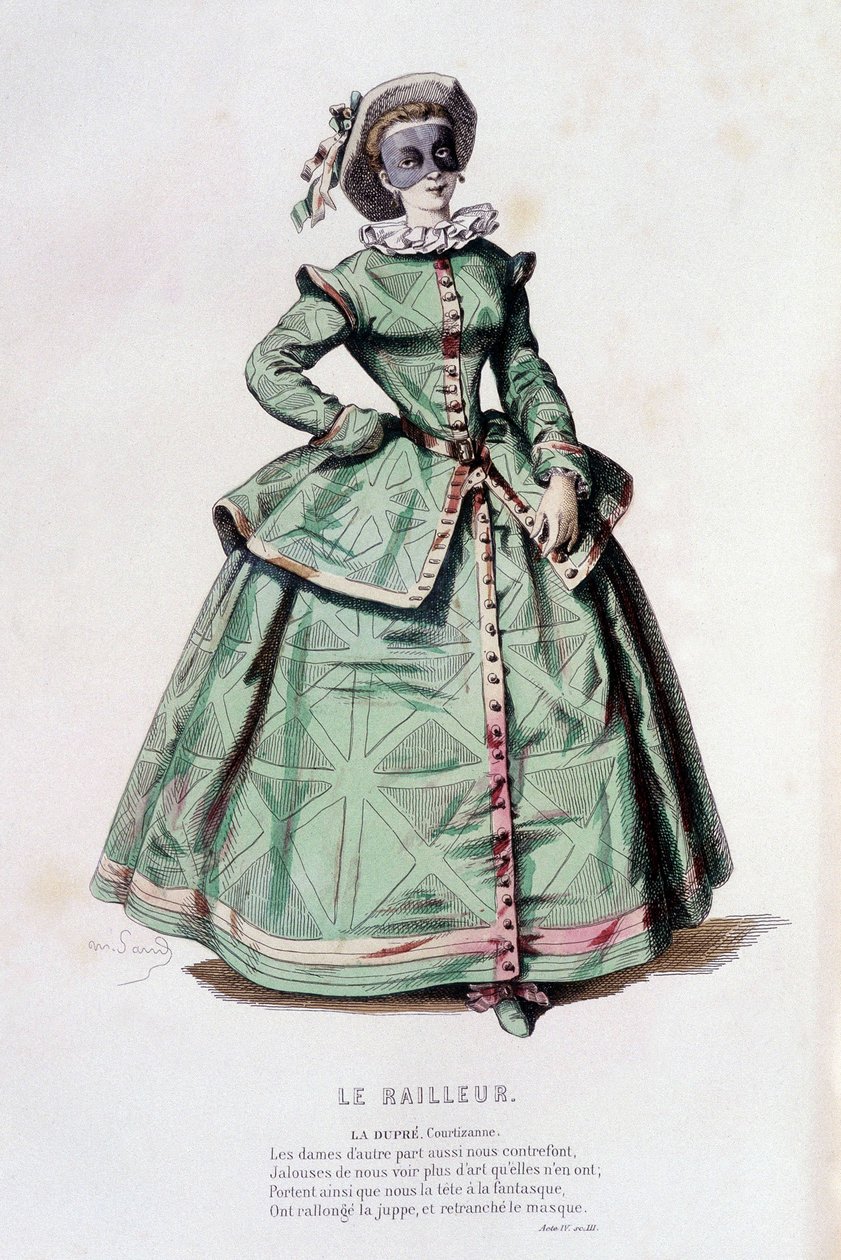 La dupre dans „”Le Railleur”” (autorstwa Antoine