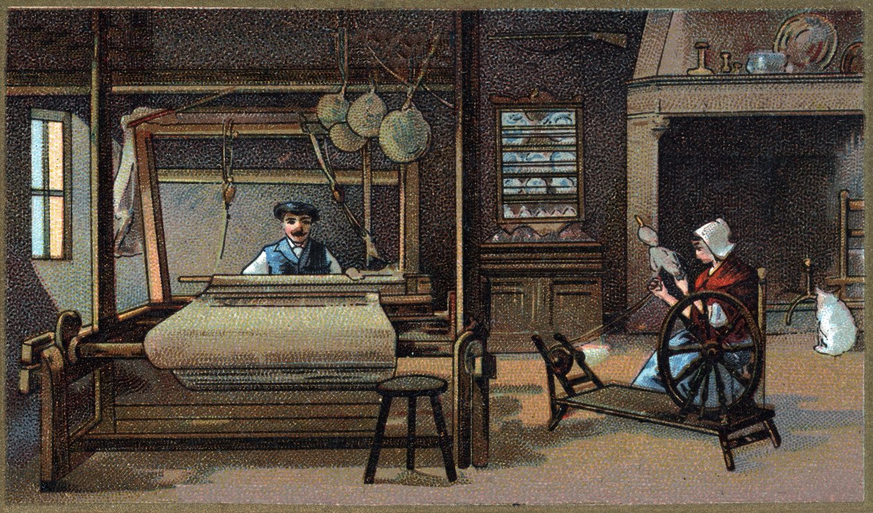 Chromolitografia z końca XIX wieku autorstwa Unknown artist