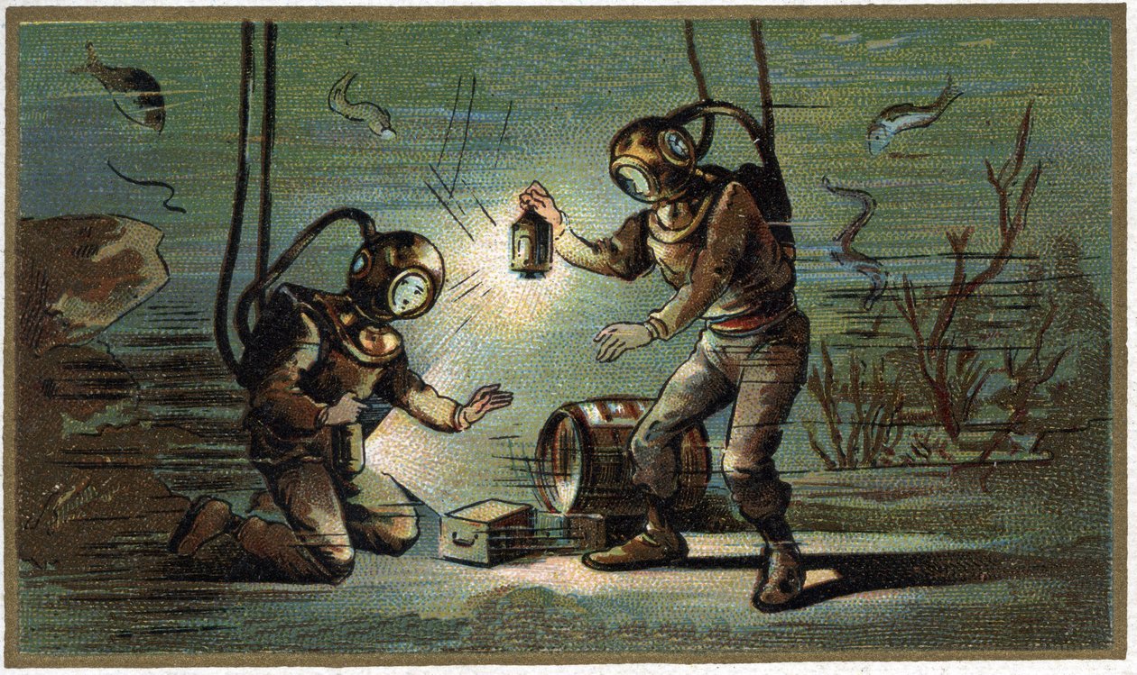 Chromolitografia z końca XIX wieku autorstwa Unknown artist
