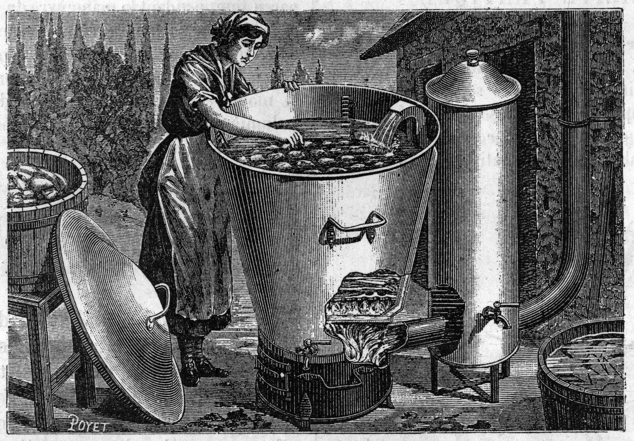 Pralnia mydlana Gastona Bozerina. autorstwa Unknown artist
