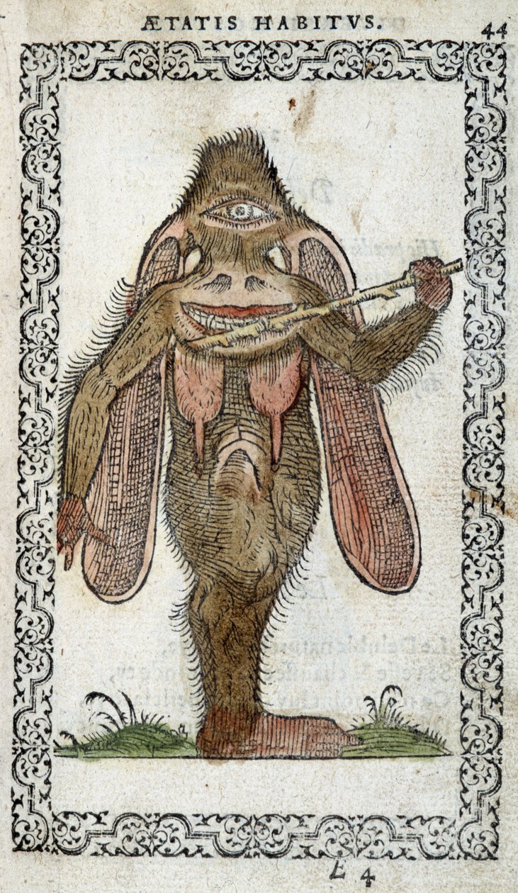 Cyklopi – w „”Nawykach i wizerunkach”” Jeana Sluperiusa autorstwa Unknown artist