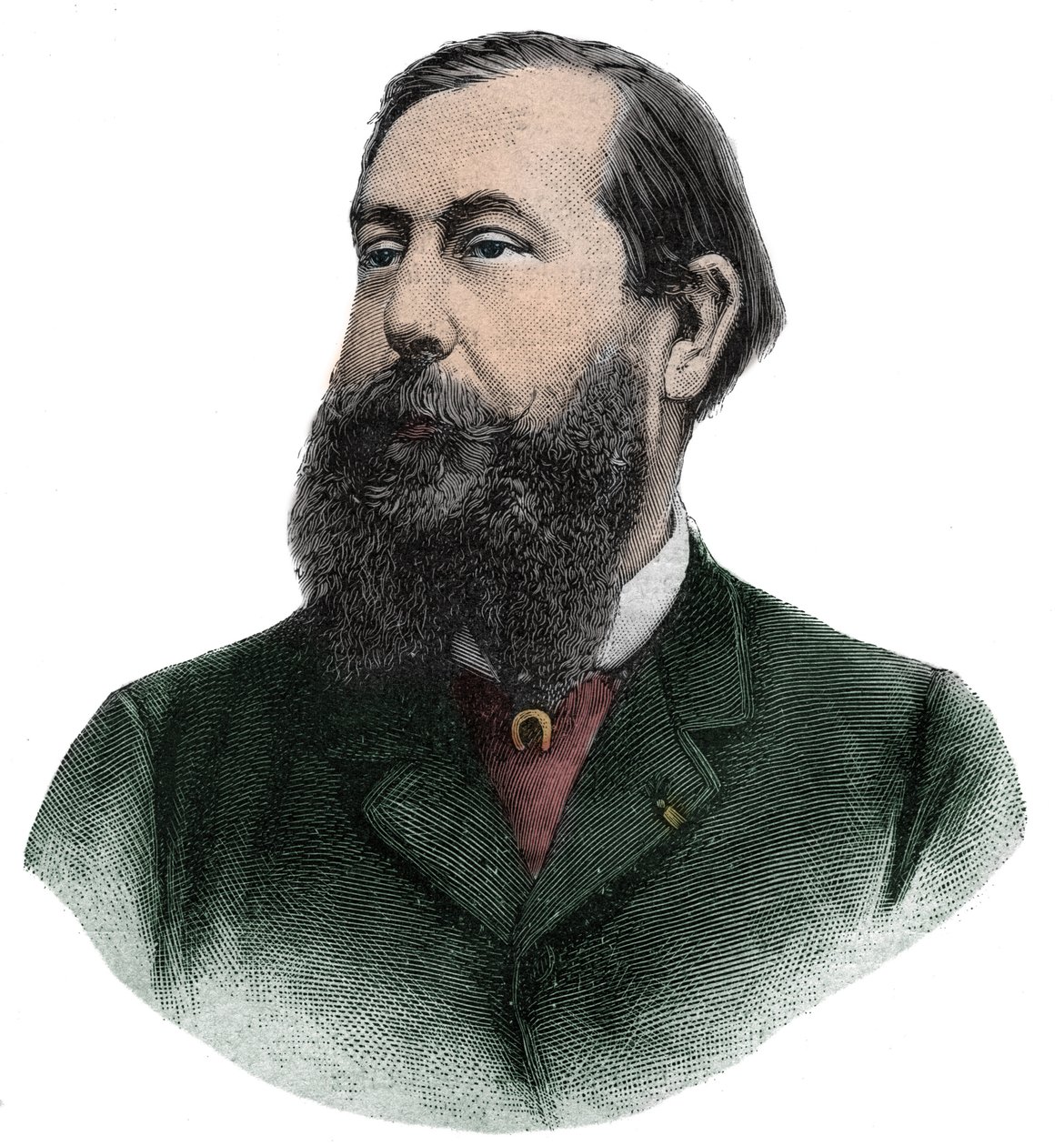 Leo Delibes (1836-1891), francuski muzyk i kompozytor autorstwa Unknown artist