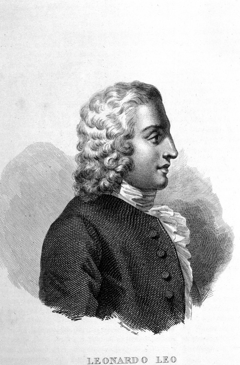 Leonardo Leo, włoski kompozytor (San Vito degli Schiavi autorstwa Unknown artist