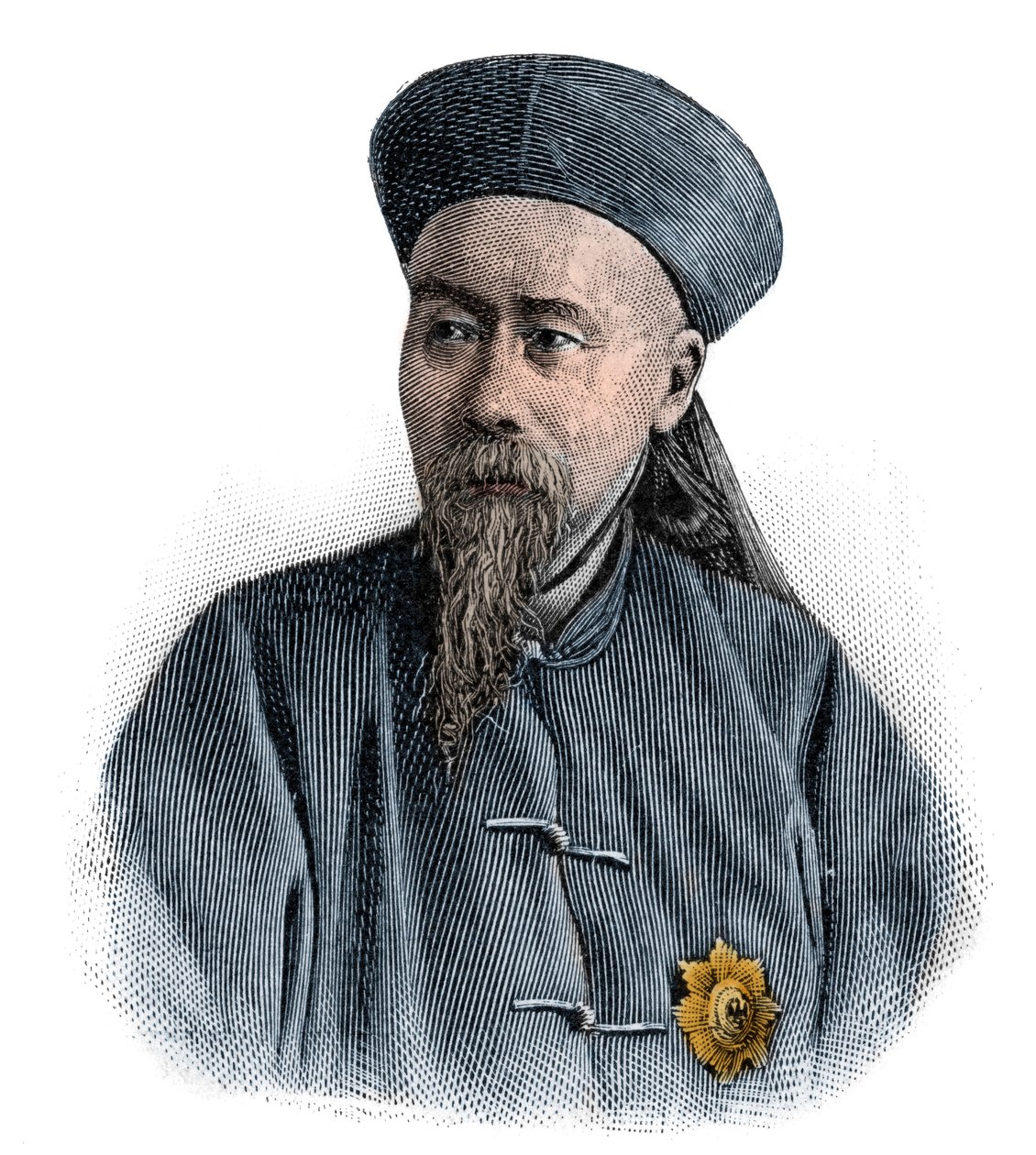 l i hong Zhang (l wisiałem-Chang, wisiał Chang) Polityk, generał i dyplom dla dawnego i późnego imperium Qing - l i hong Zhang (l wisiał-Chang, wisiał Chang lub hong sing autorstwa Unknown artist