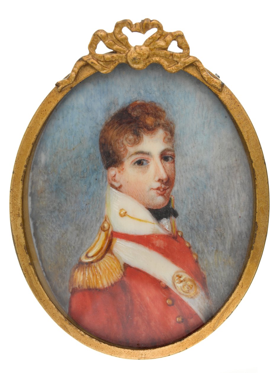 Porucznik Peter Benjamin Mosse, 80 Pułk Piechoty autorstwa Unknown artist