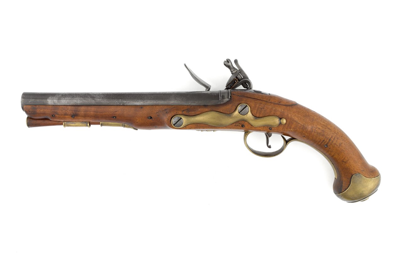 Pistolet skałkowy lekkiego smoka autorstwa Unknown artist
