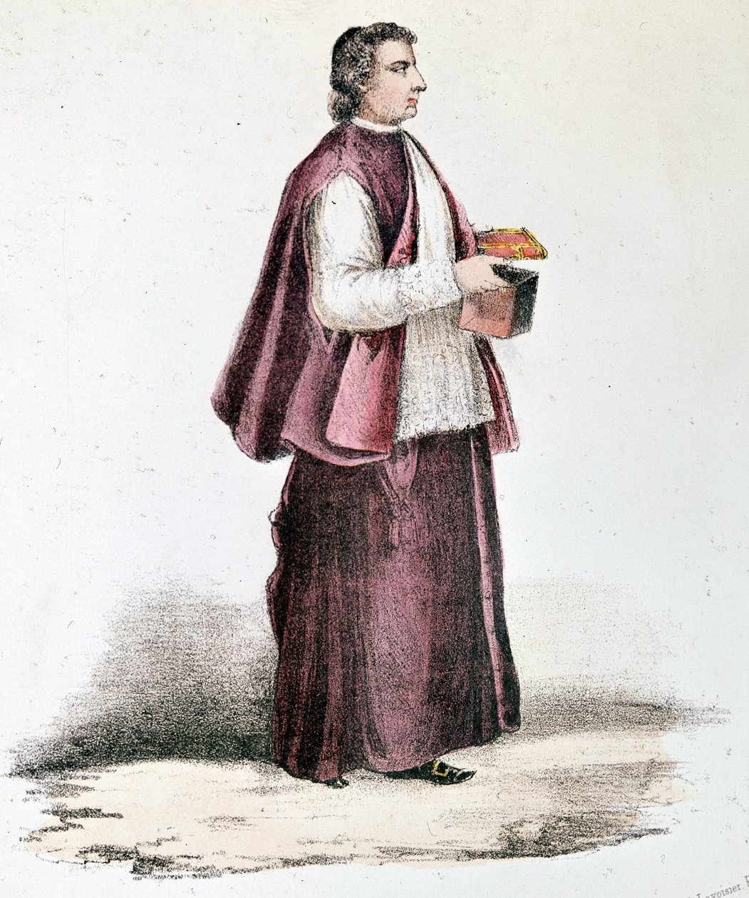 Mały prałat płaszcz autorstwa Unknown artist